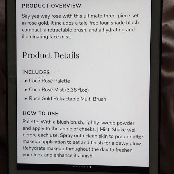 New THE BEAUTY CROP YES WAY ROSÉ SET - Picture 6 of 6